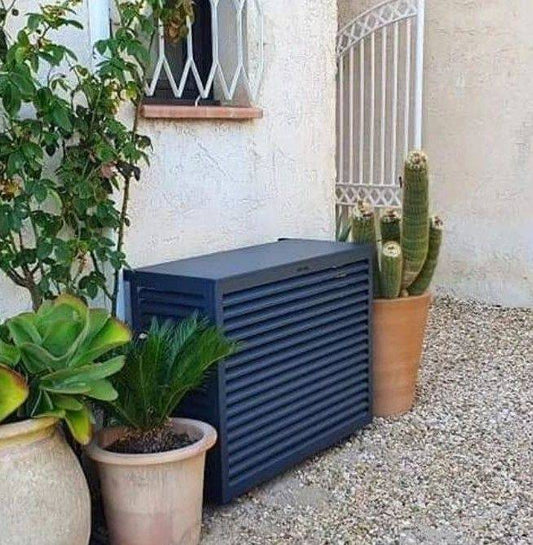 Cache climatiseur ALU Anthracite - taille XL