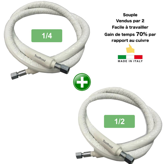 Bi-tube souple (3m)