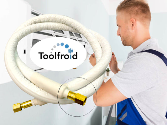 Bi-tube souple 1/4 - 1/2 " (3m)