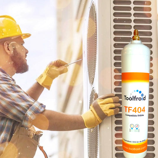 Gaz réfrigérant TF404 équivalent R404A