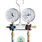 Refrigeration manometer R134a / 404A / 407C