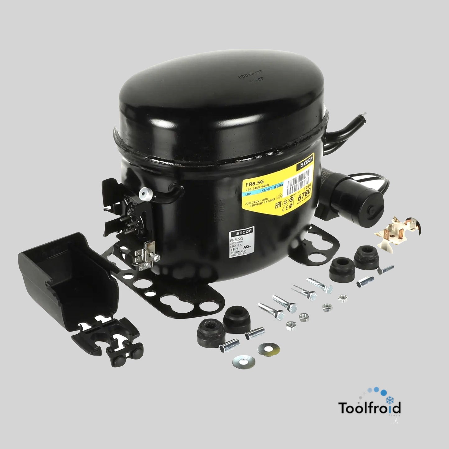 Le Compresseur Danfoss FR8.5G 1/4CV est une solution robuste conçue par le fabricant de renommée mondiale Danfoss. Sa cylindrée de 7,95 garantit une puissance fiable et continue pour des performances optimales. Avec l’achat chez Toolfroid, vous bénéficiez d’un produit éprouvé et durable.