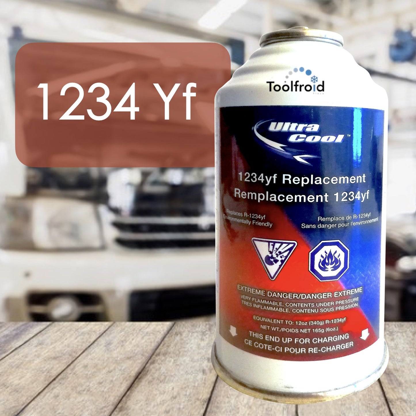 Fluide frigorigène R1234yf