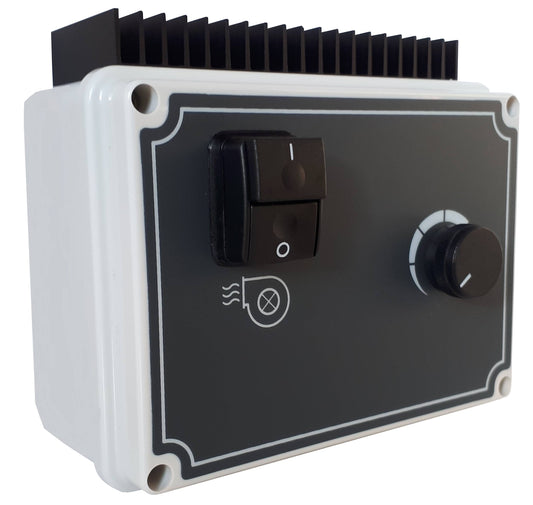 8 A ELECTRONIC wall-mounted DIMMER with motor control