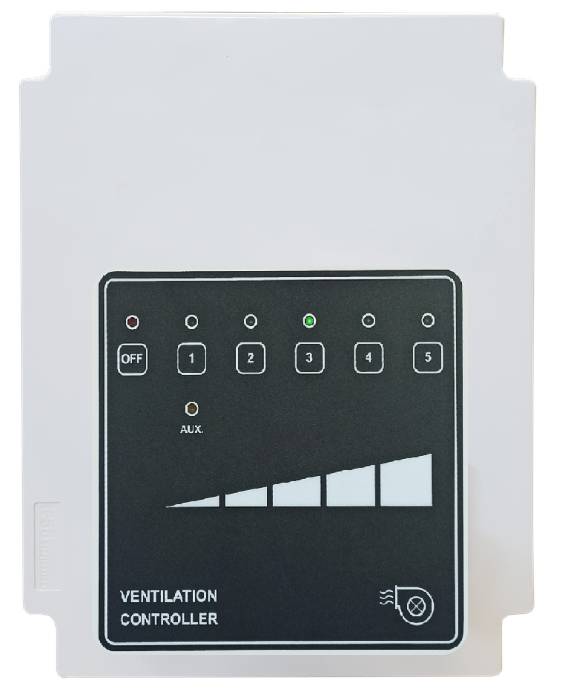Electromechanical dimmer DIGITAL auto-transformer speed switch for 2-wire motor - 3A