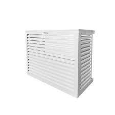 White ALU air conditioner cover - size L