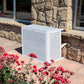 White ALU air conditioner cover - size XL