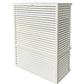 White ALU air conditioner cover - size XXL
