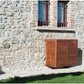 Wooden air conditioner cover - size M