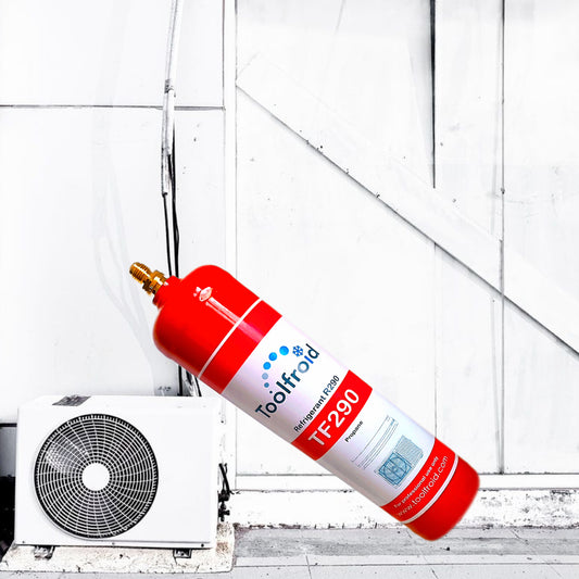 R290 refrigerant gas bottle