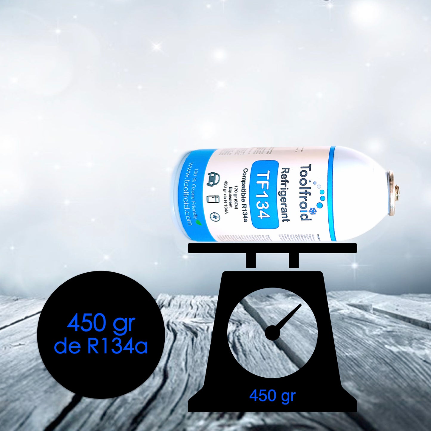 Gaz climatisation 12a, identique R134a, Gaz R12