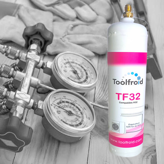 Gaz réfrigérant TF32 équivalent gaz R32